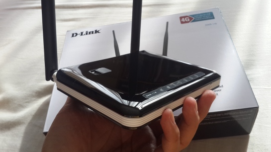 D-Link DWR-116 3G/4G Wireless N300 router